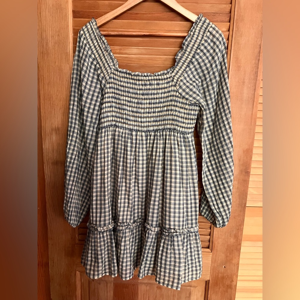 American Eagle Plaid Mini Dress